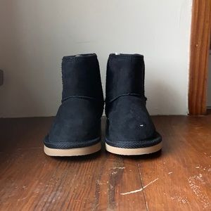 Baby Girl Black Boots